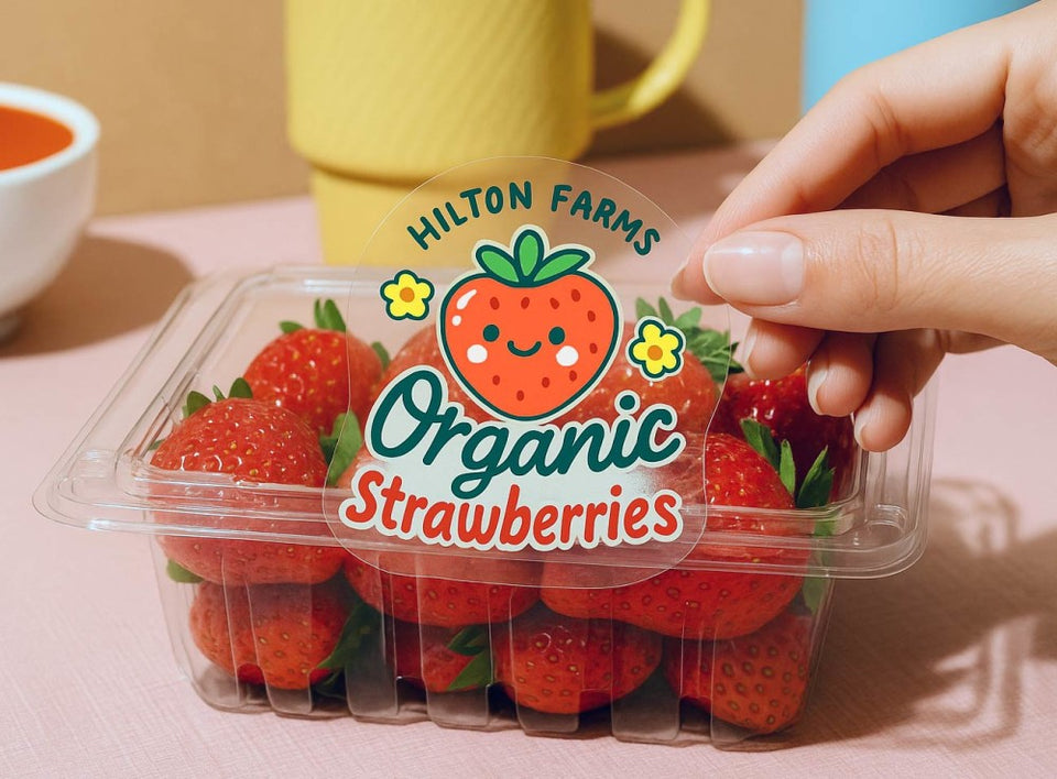 Clear stickers