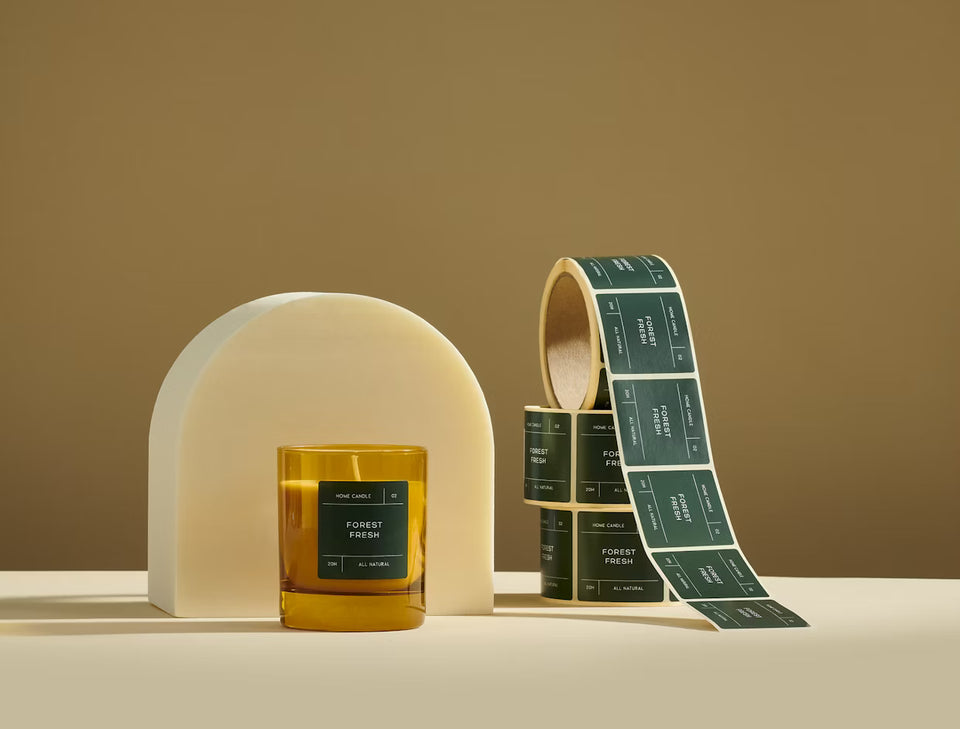 Square labels