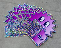 Glitter stickers