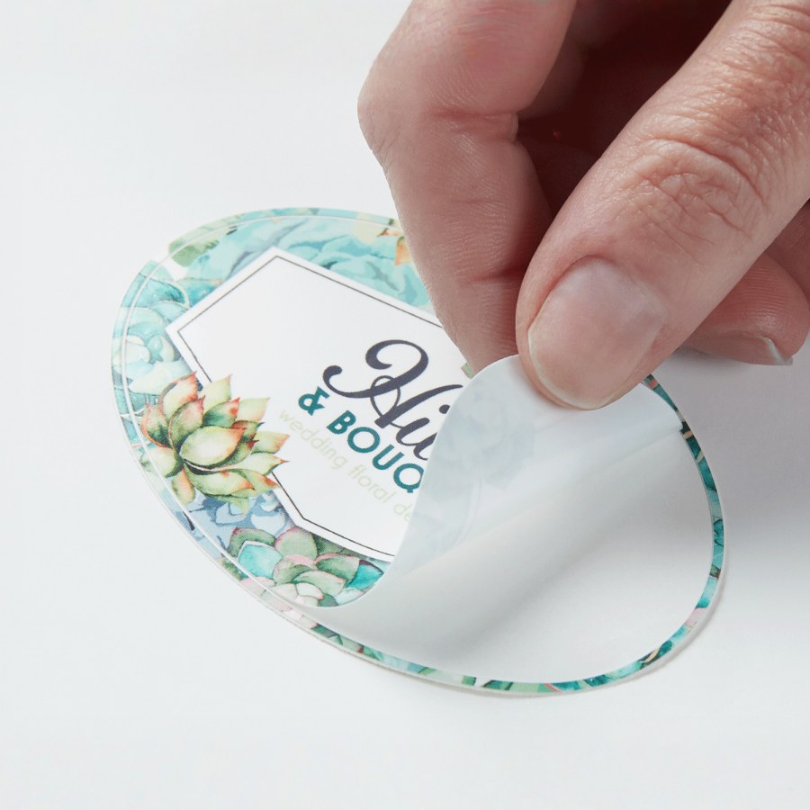 Oval labels