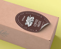 Oval labels