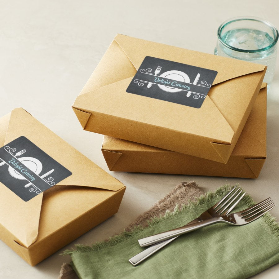 Rectangle sheet labels