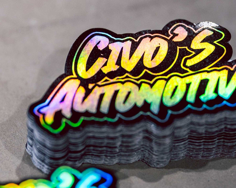 Holographic stickers