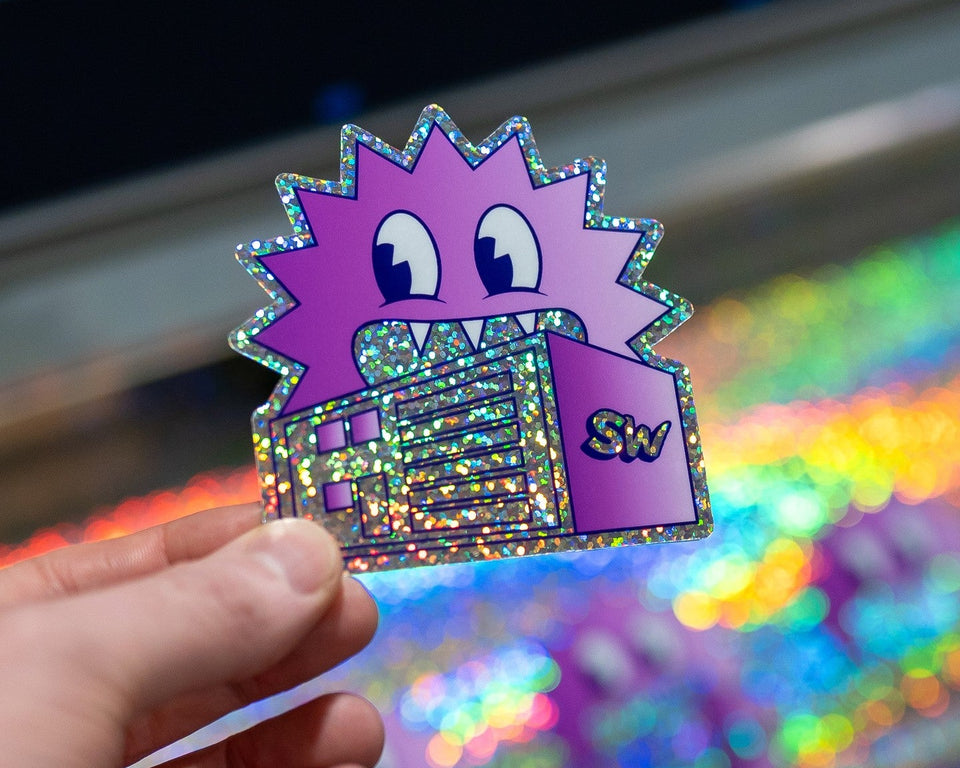 Glitter stickers