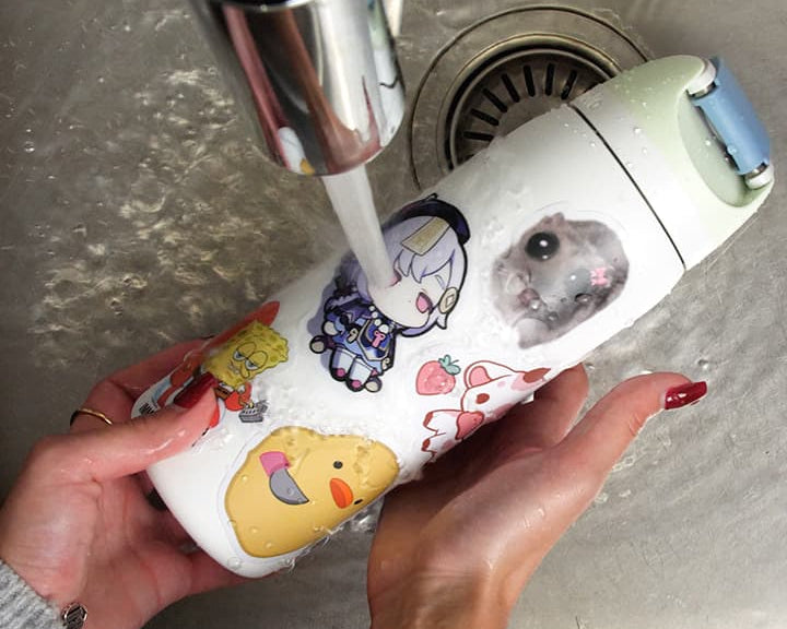 Die cut stickers