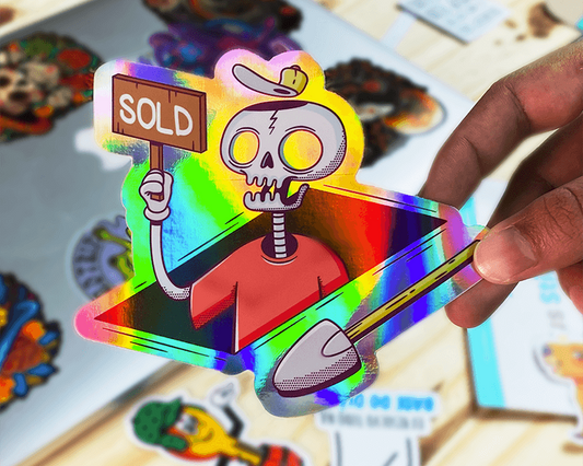 Holographic stickers