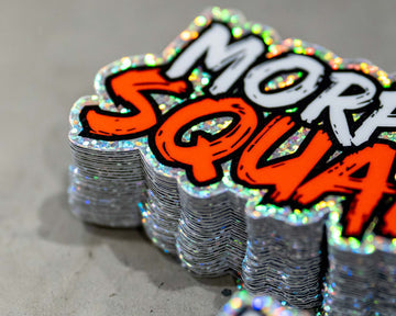 Glitter stickers