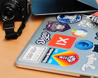 Die cut stickers