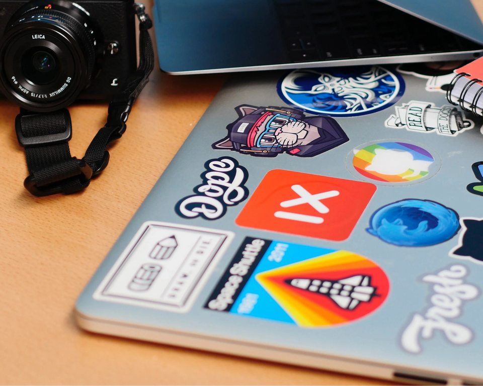 Die cut stickers