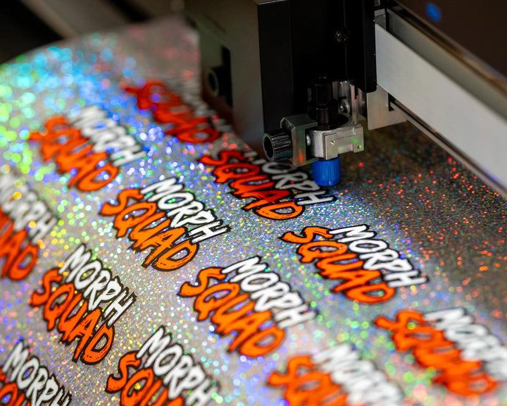 Glitter stickers
