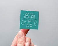 Square stickers
