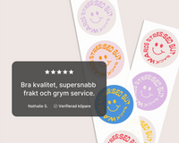 Ovala etiketter på rulle - Pressify