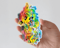 Holographic stickers
