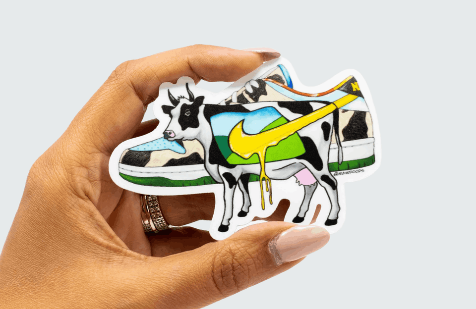 Die cut stickers